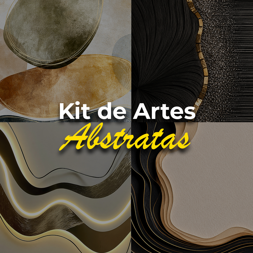 Kit Abstrato - 40 Artes