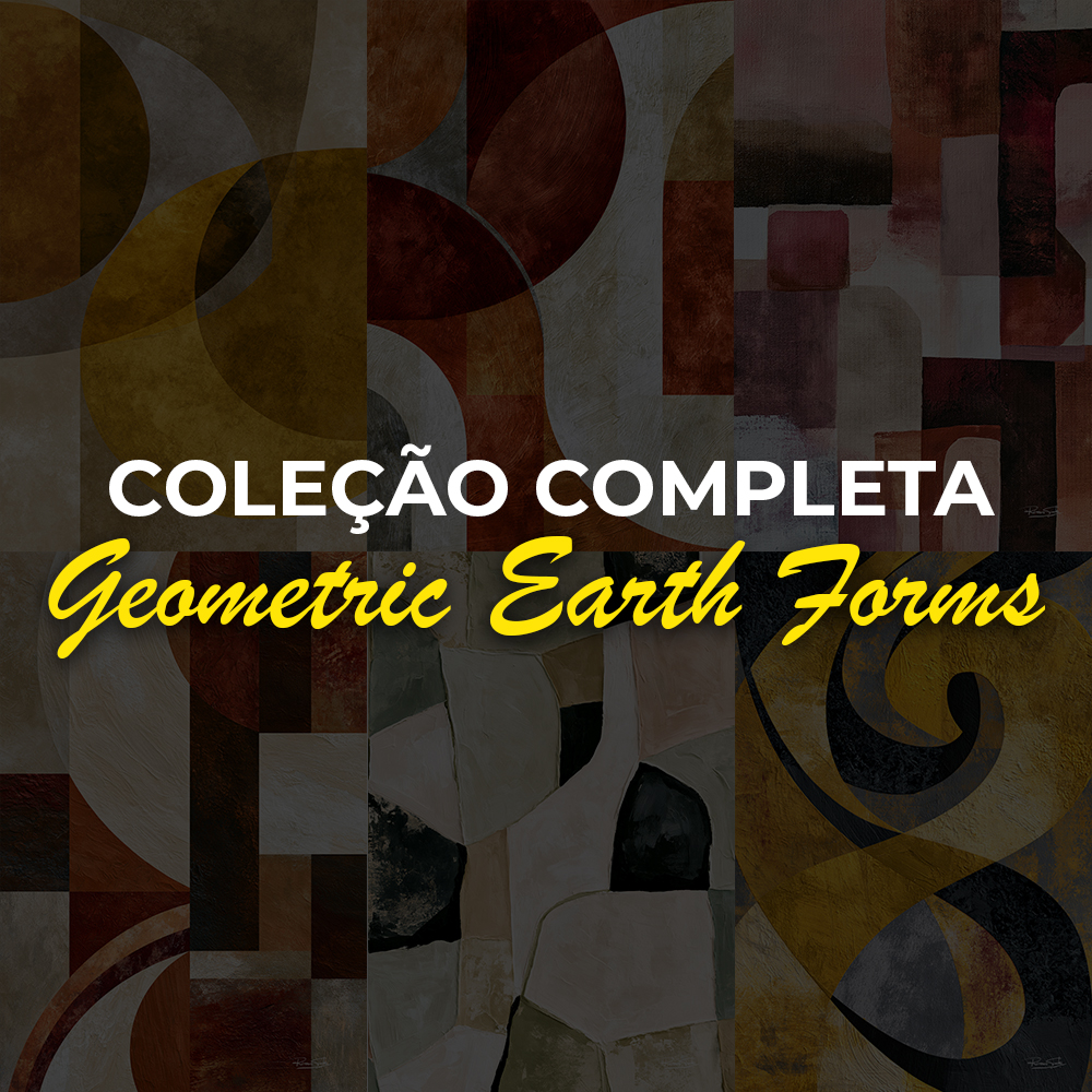Kit - Coleção Geometric Heart