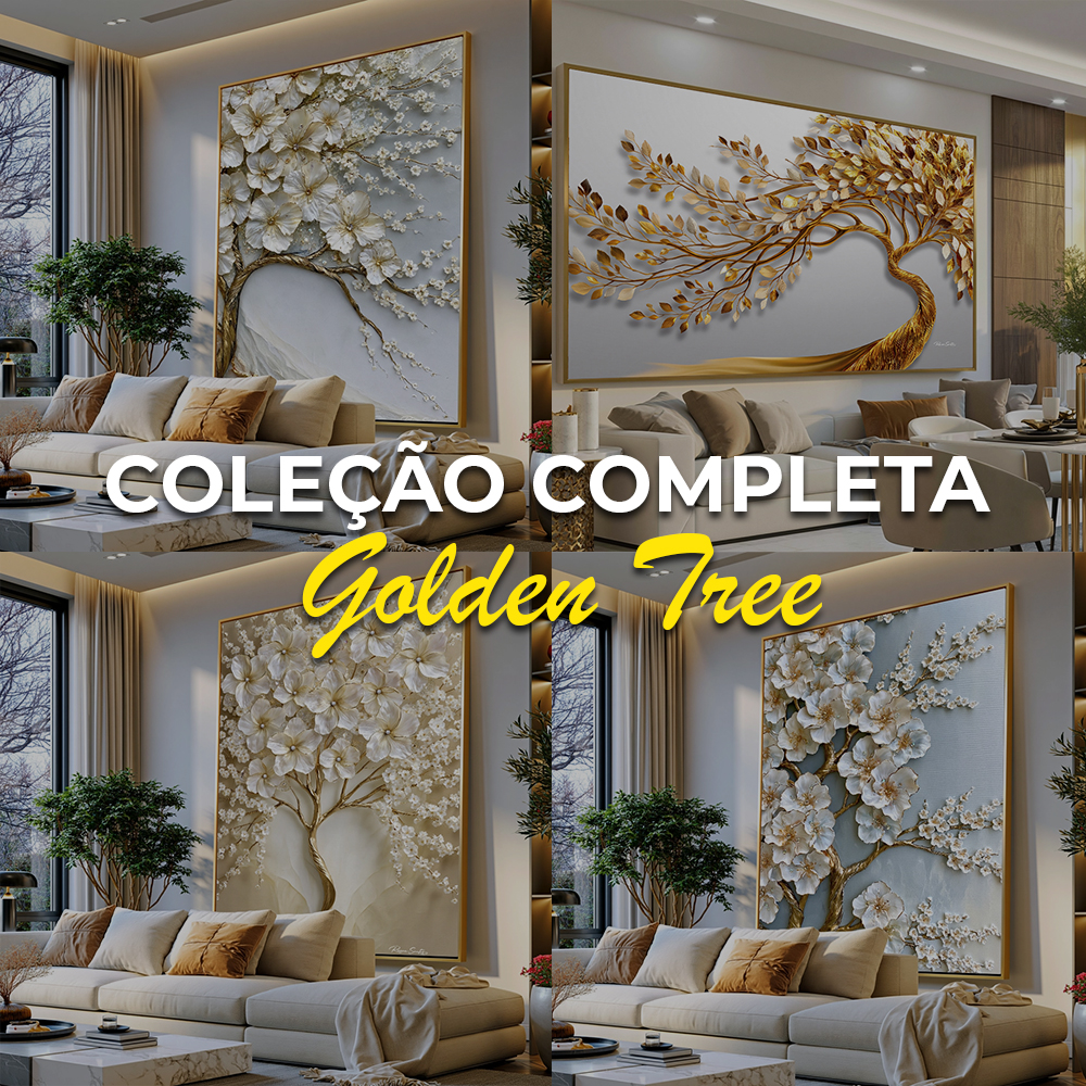 Coleção Completa  - Golden Tree - 12 Artes
