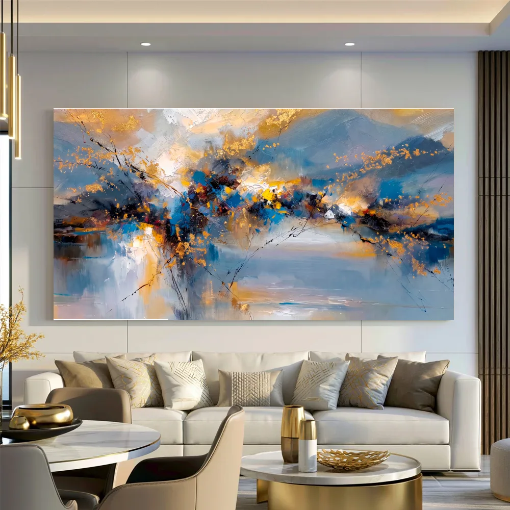 Arte Digital + Mockups - Abstrato Dinâmico 01