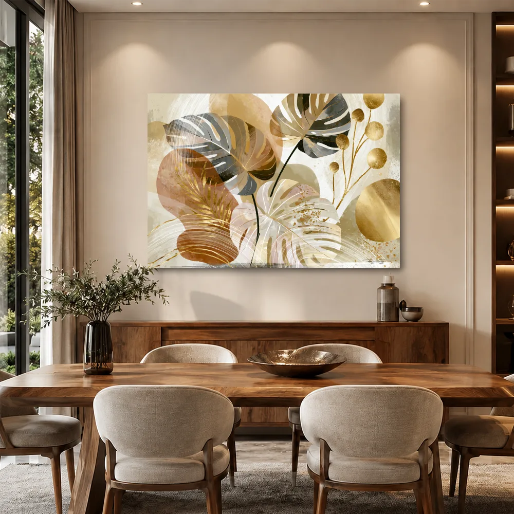 Arte Digital + Mockups - Golden Botanical Luxury06