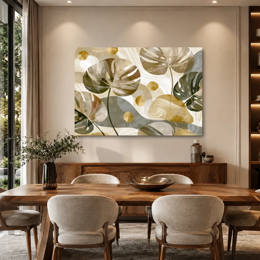 Arte Digital + Mockups - Golden Botanical Luxury07