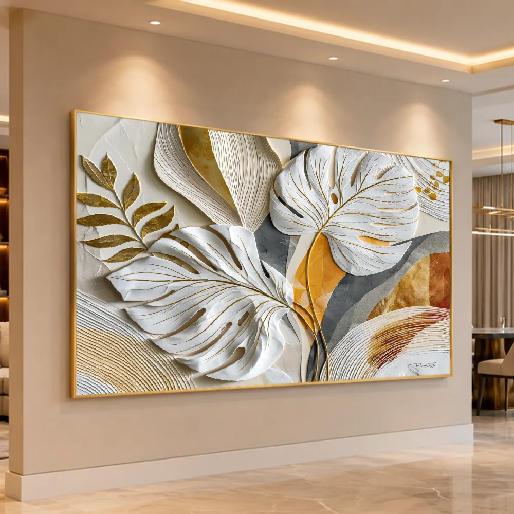 Arte Digital + Mockups - Golden Botanical Luxury09