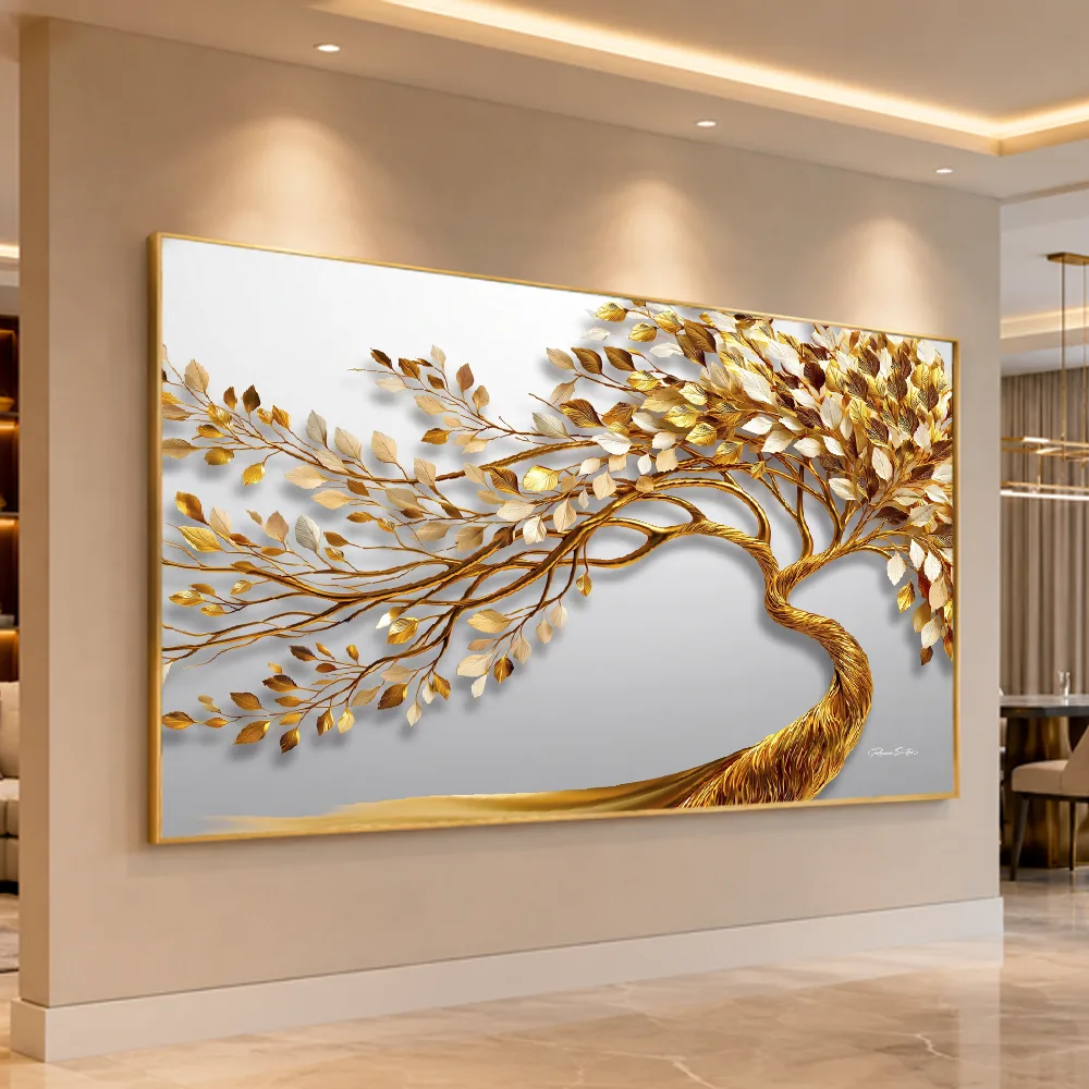 Arte Digital + Mockups - golden tree 02