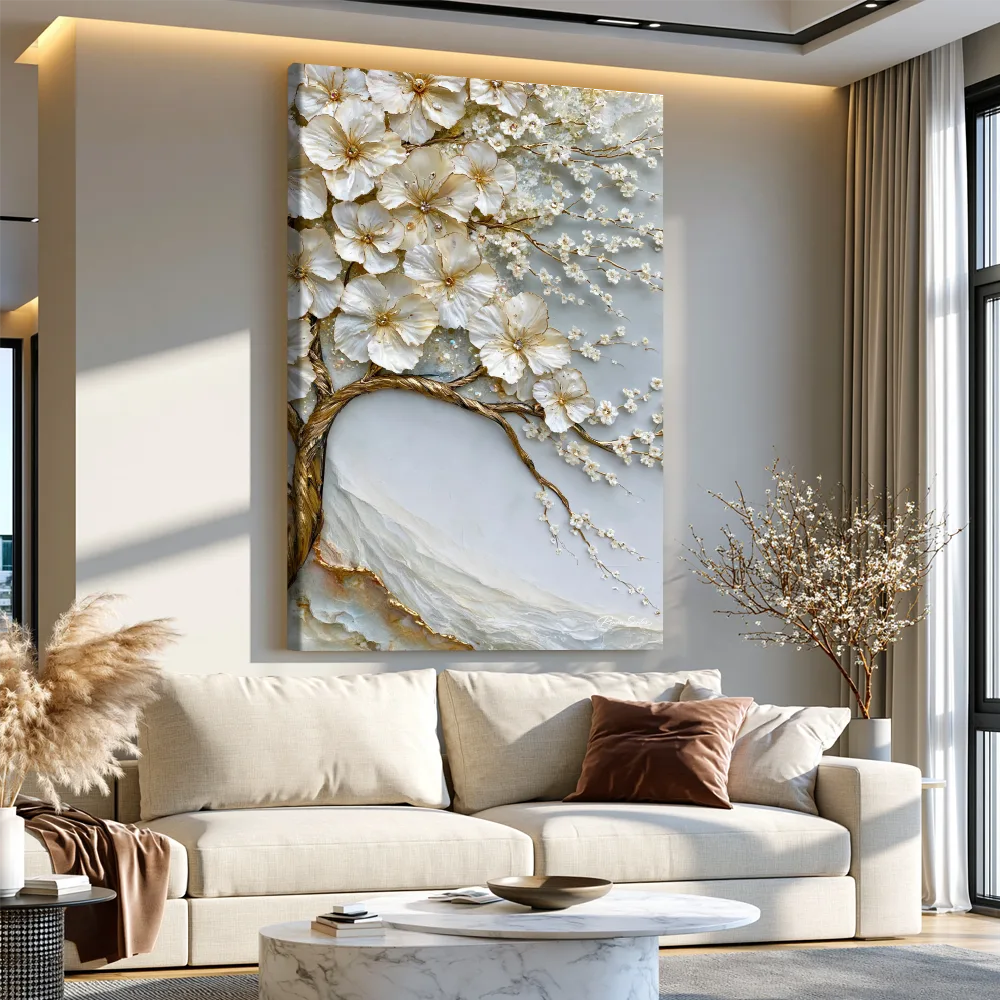 Arte Digital + Mockups - golden tree 03