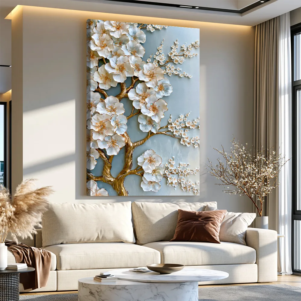 Arte Digital + Mockups - golden tree 04