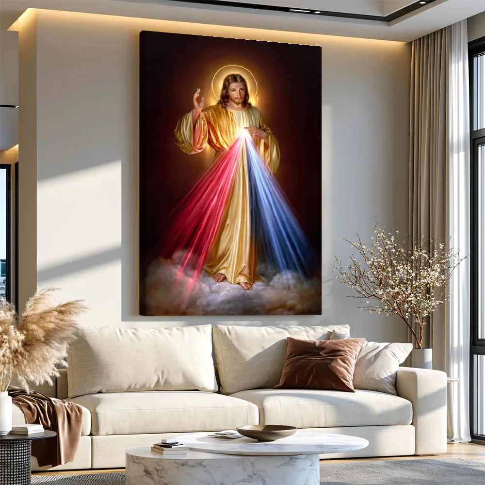 Arte Digital + Mockups - Jesus Misericordioso