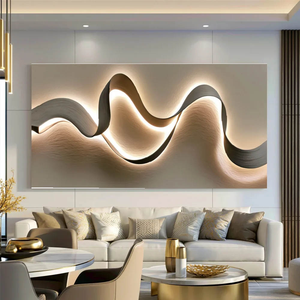 Arte Digital + Mockups - Luminous Flow Collection01