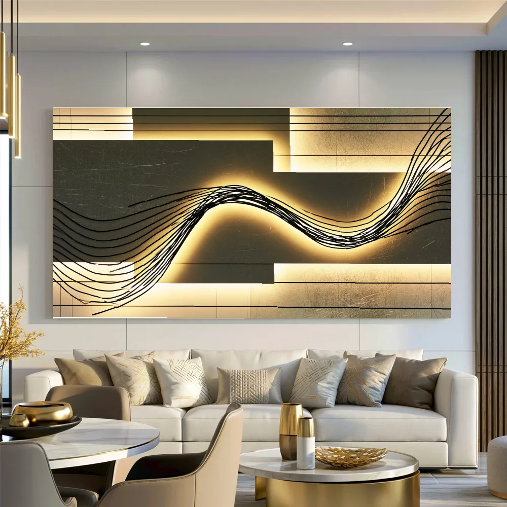 Arte Digital + Mockups - Luminous Flow Collection10