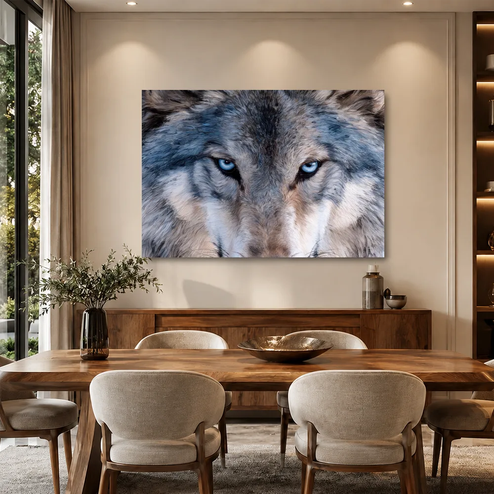 Arte Digital + Mockups - Olhar de Lobo