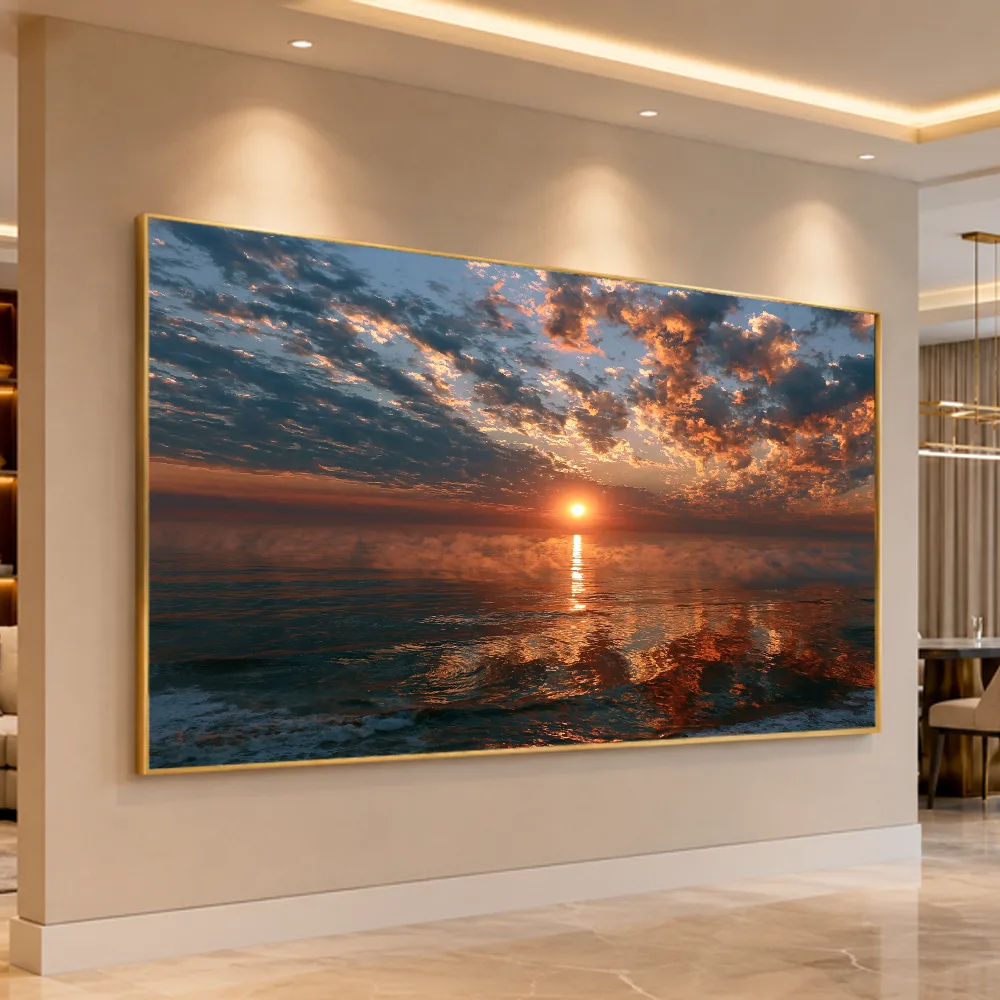 Arte Digital + Mockups - Por do Sol