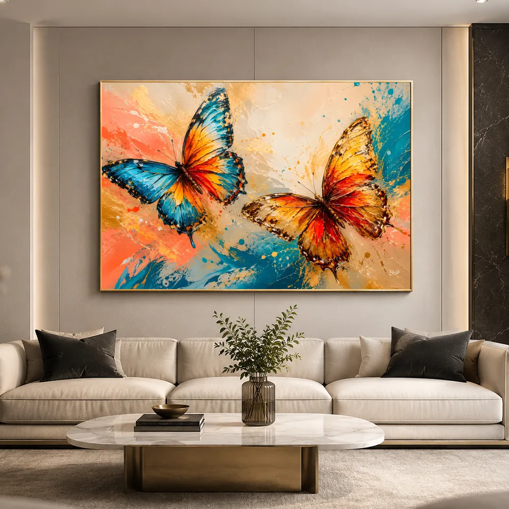 Arte Digital + Mockups - Borboletas