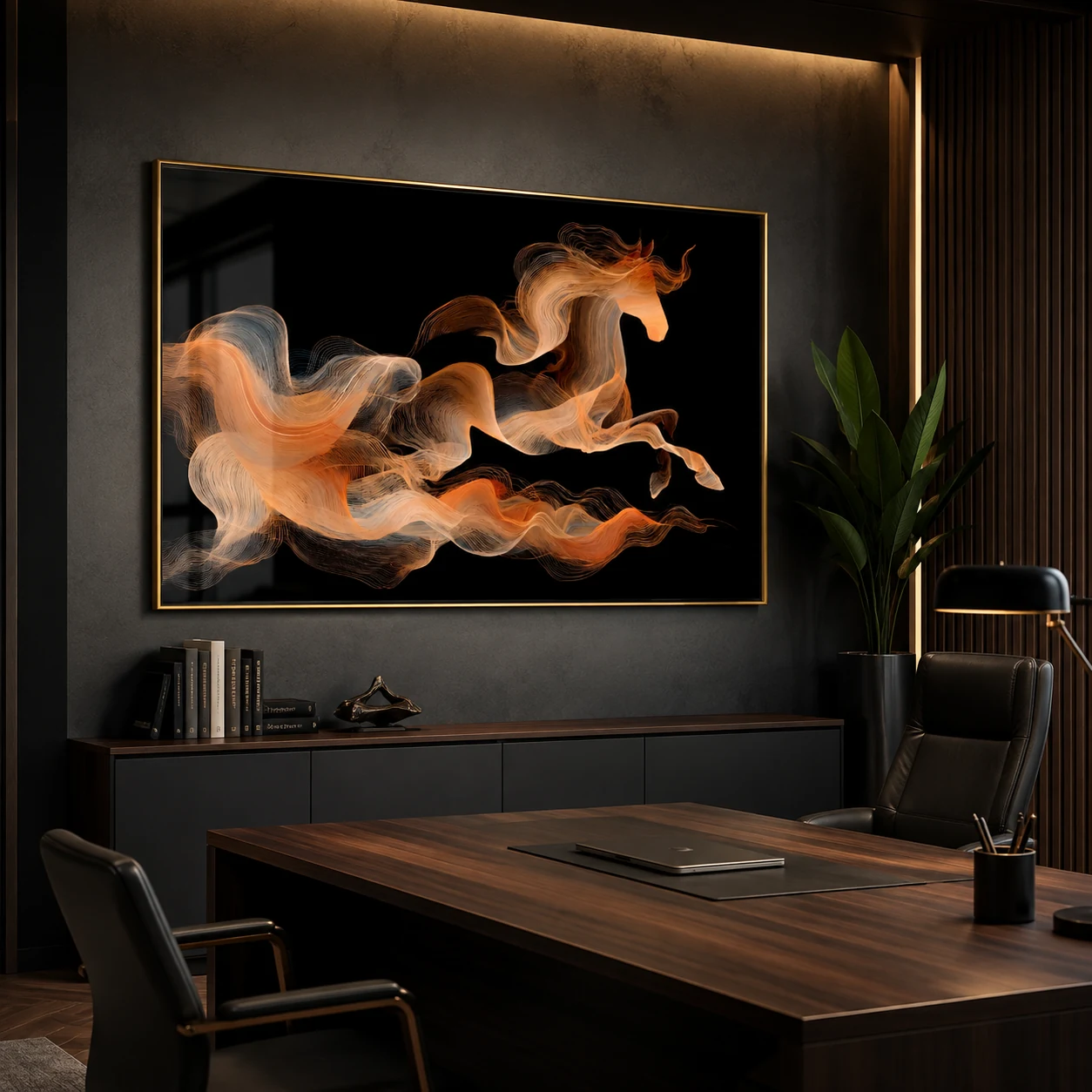 Arte Digital + Mockups - Cavalo Abstrato 03