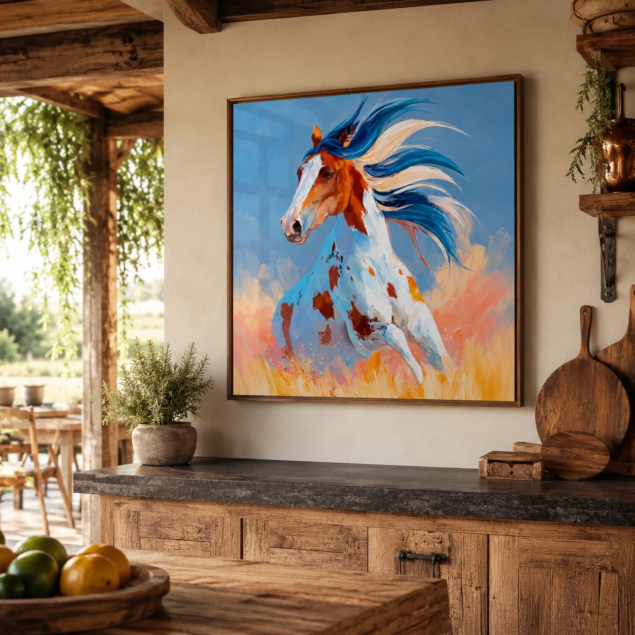 Arte Digital + Mockups - Cavalo Correndo 02