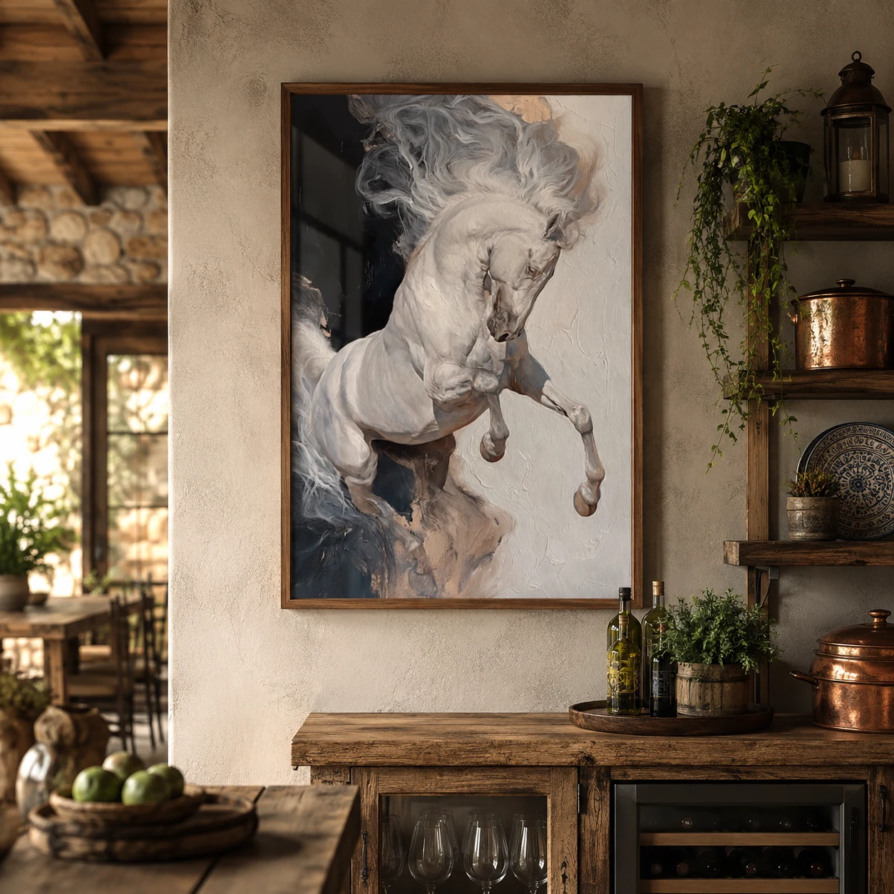 Arte Digital + Mockups - Cavalo Pulando