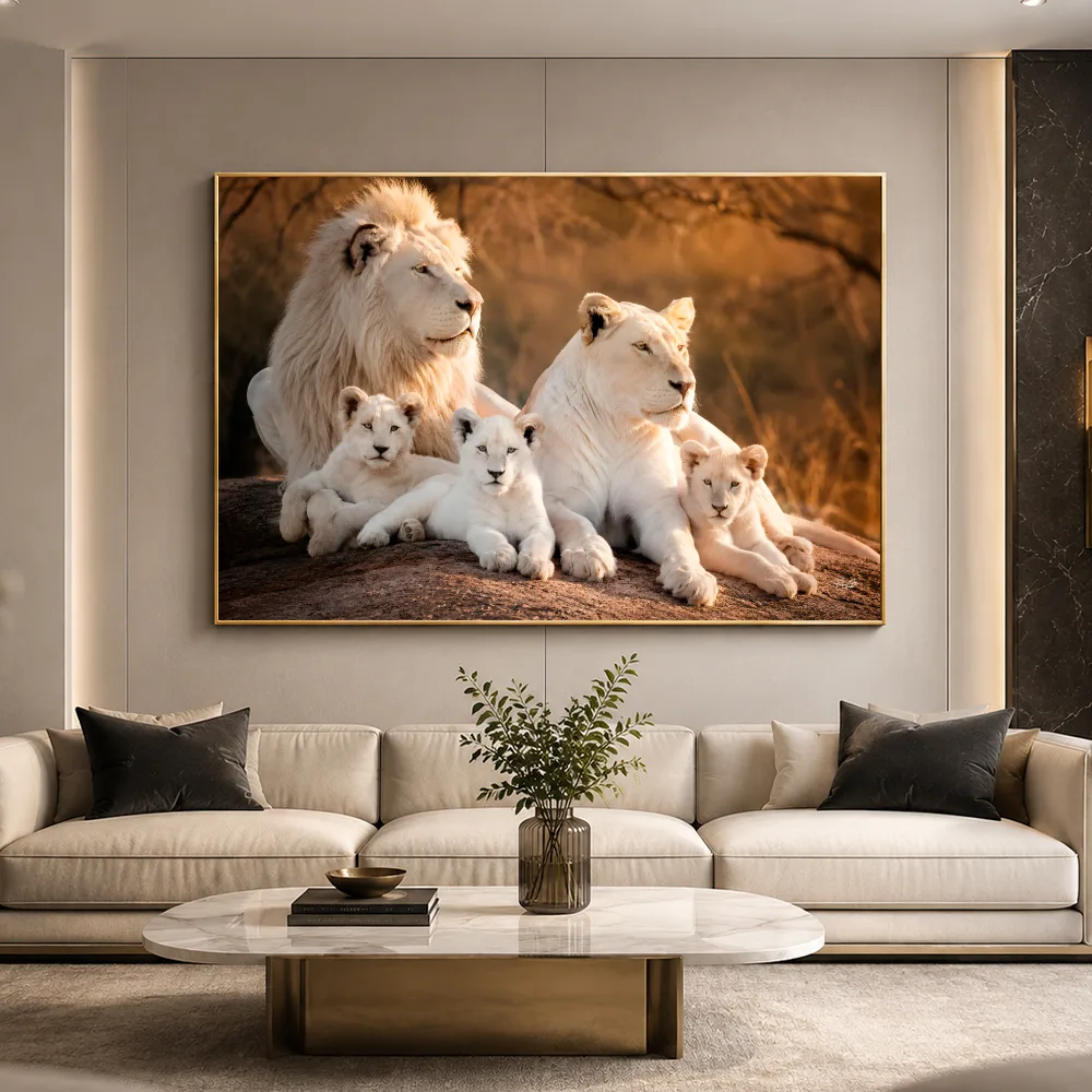 Arte Digital + Mockups - Familia de Leão - 11