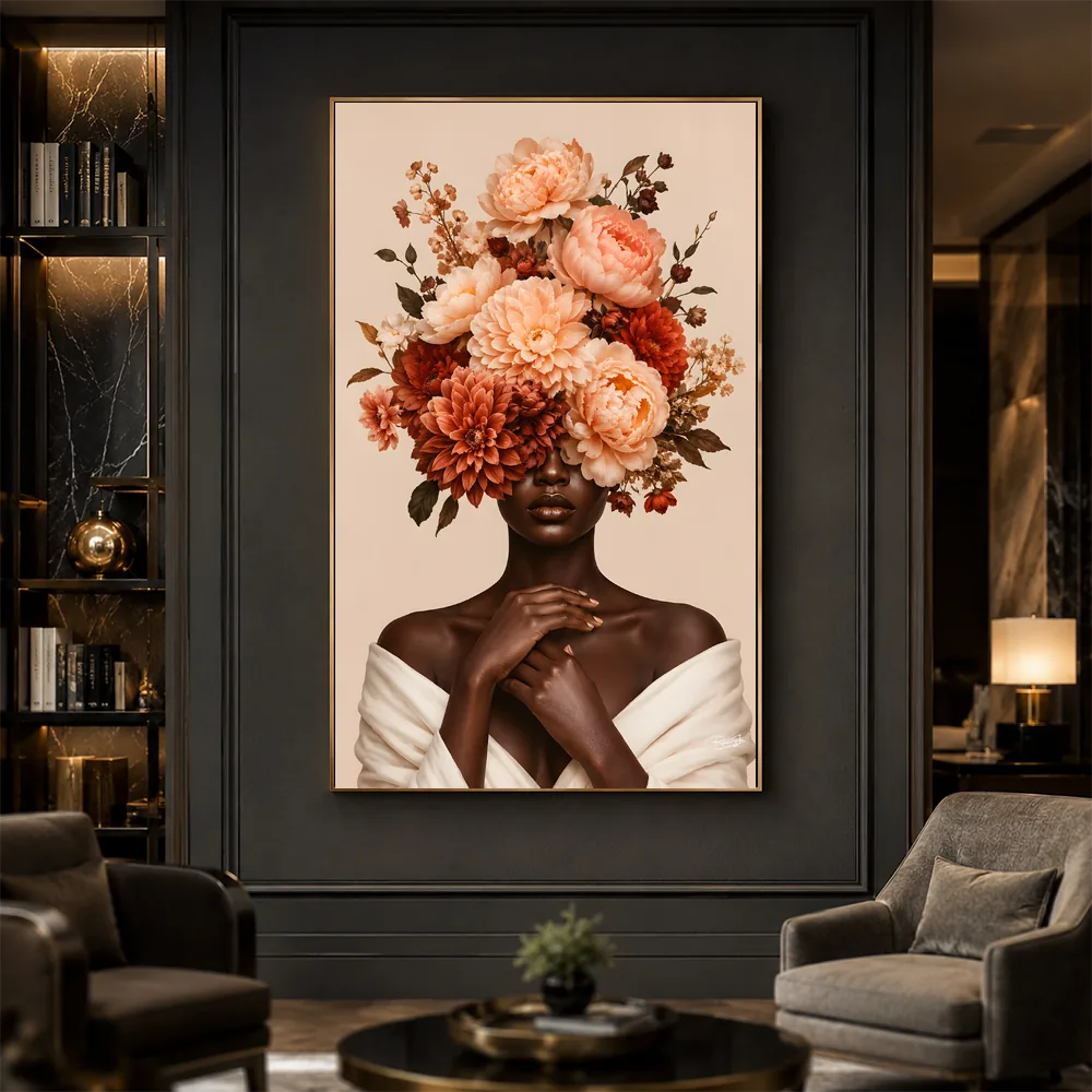 Arte Digital + Mockups - Negra Flowers - 02
