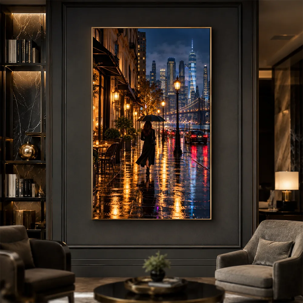 Arte Digital + Mockups - Cidade e Casal