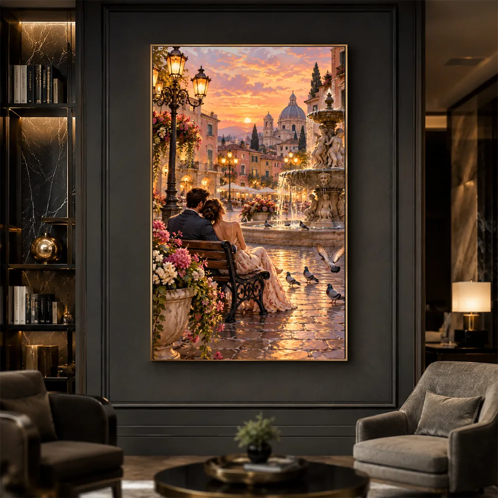Arte Digital + Mockups - Cidade e Casal II